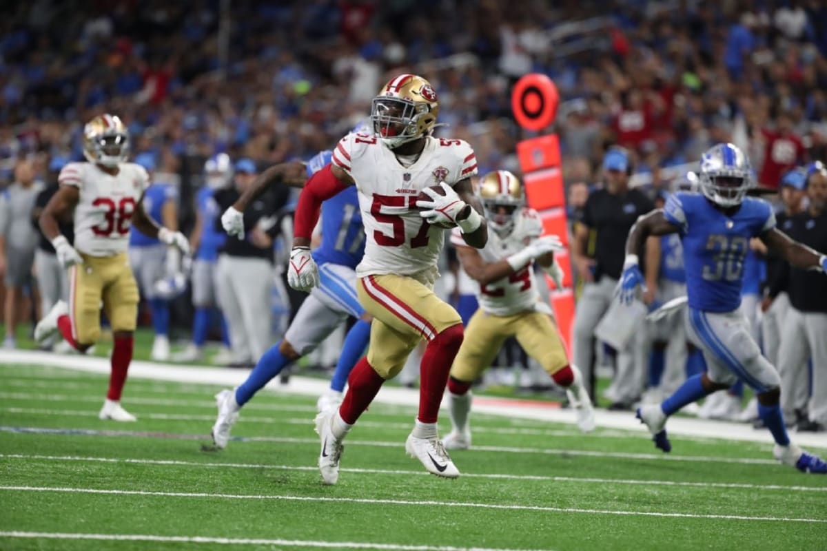 49ers' Dre Greenlaw Suffers Injury While Running Onto Field During ...