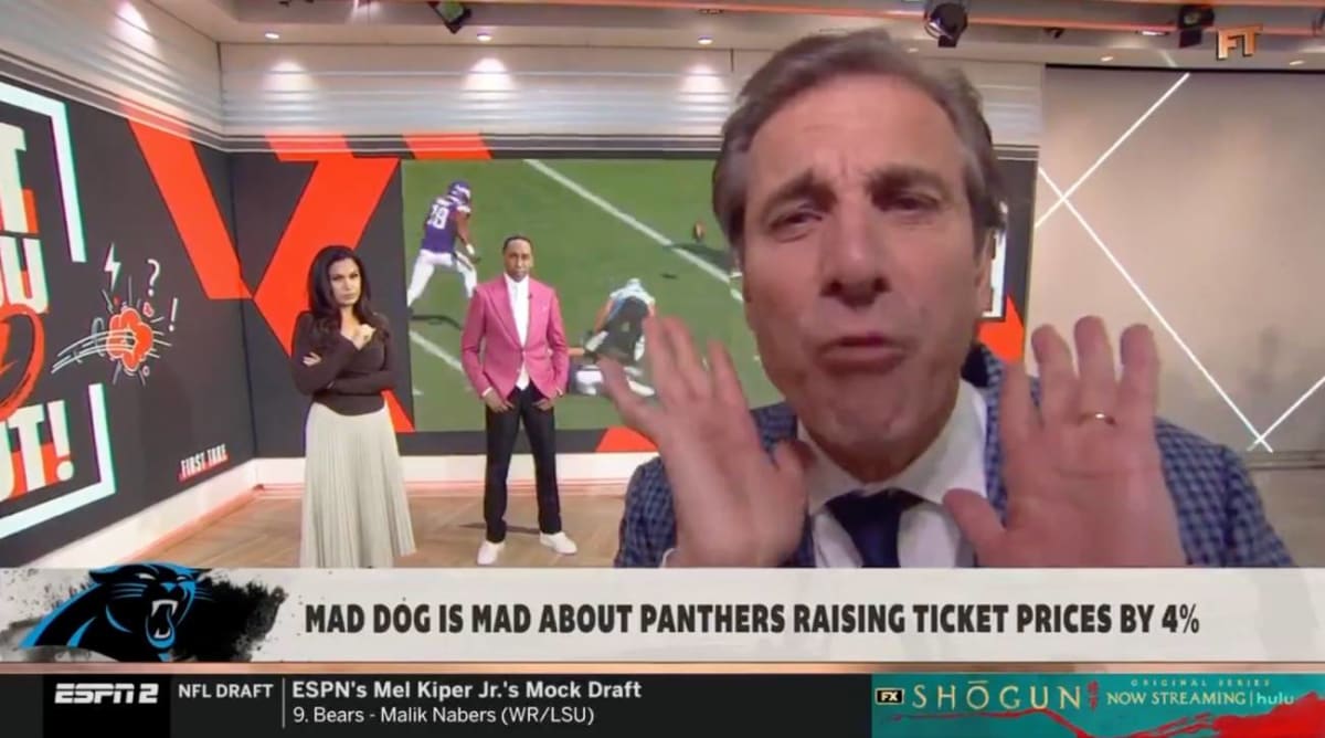 ESPN’s Chris ‘Mad Dog’ Russo Roasts Panthers’ Owner For Raising Ticket ...