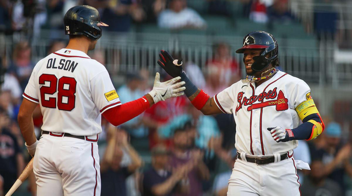 Braves star Ronald Acuña Jr. is dealing with some right knee irritation –  NewsNation