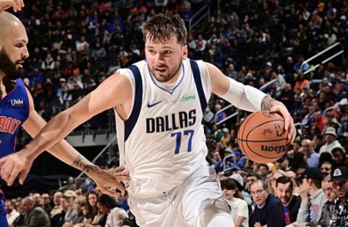 Luka Doncic Continues Historic Streak, Makes NBA Triple-Double History in  Mavs' Victory Over Pistons | DFW Pro Sports | starlocalmedia.com