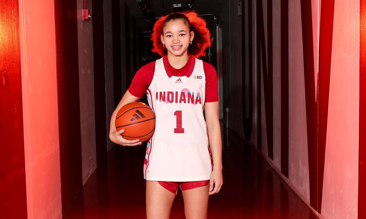 Indiana Women's Basketball 2025 Nevaeh Caffey Commits After Impressive