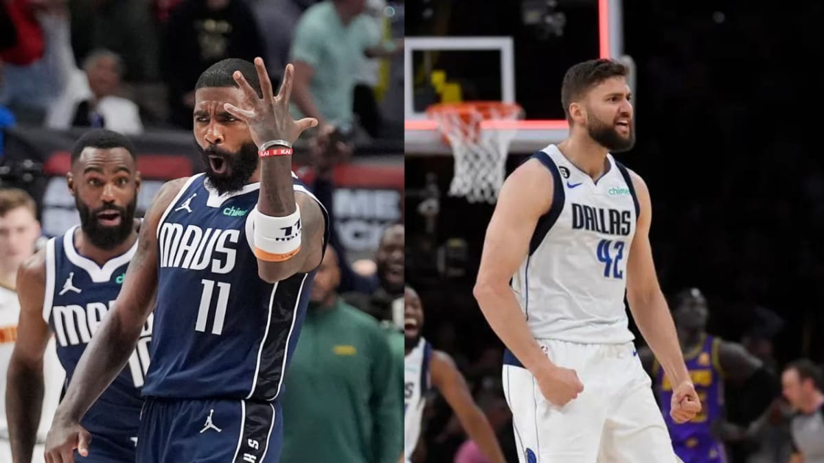 Dallas Mavericks' St. Patrick's Day Magic Kyrie Irving and Maxi Kleber