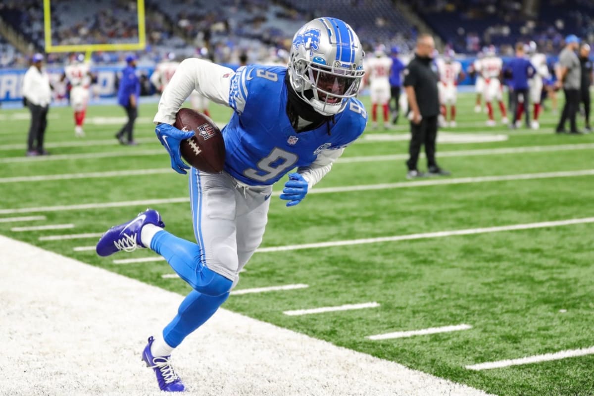 Detroit Lions Amon-Ra St. Brown Brian Branch Miss Tuesday Practice