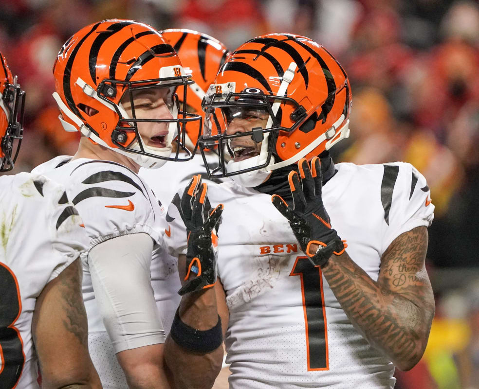 Watch: Ja'Marr Chase's spectacular catch for Bengals in Super Bowl 53