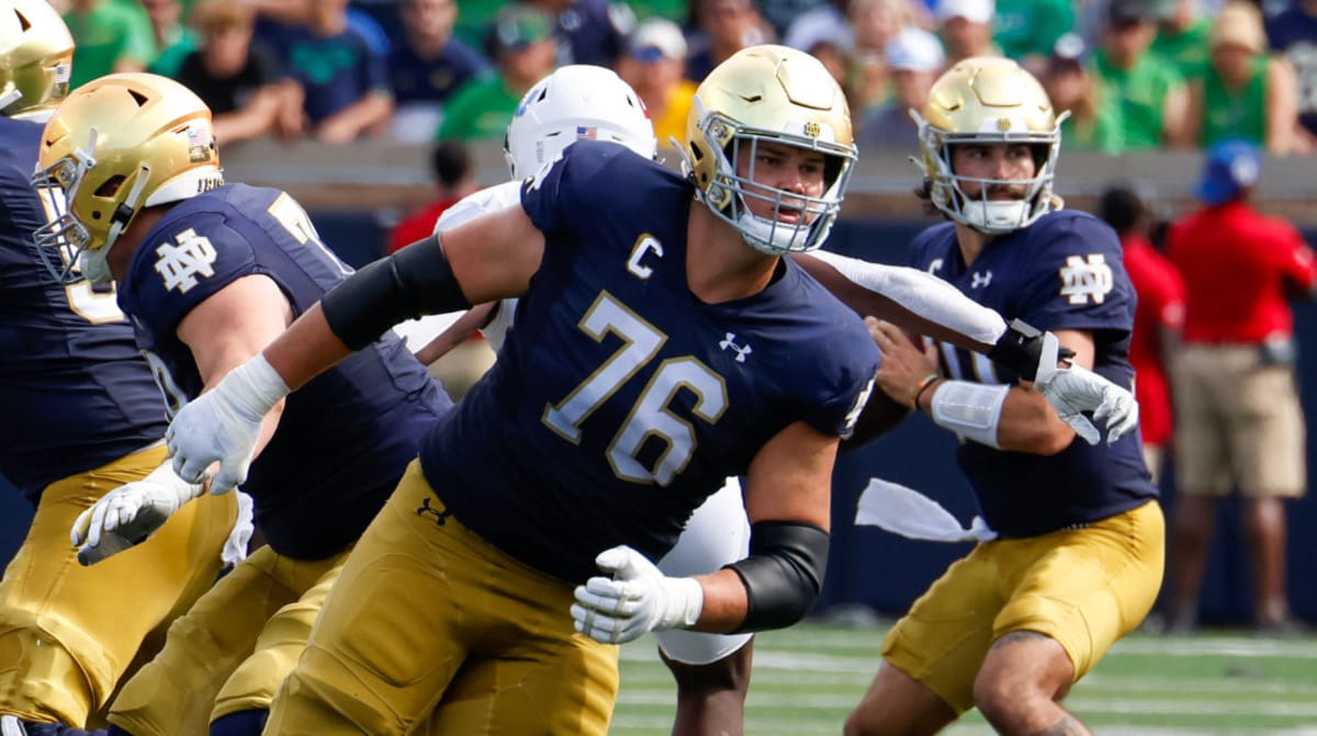 Notre Dame's Joe Alt Expected to Make History with First Round NFL