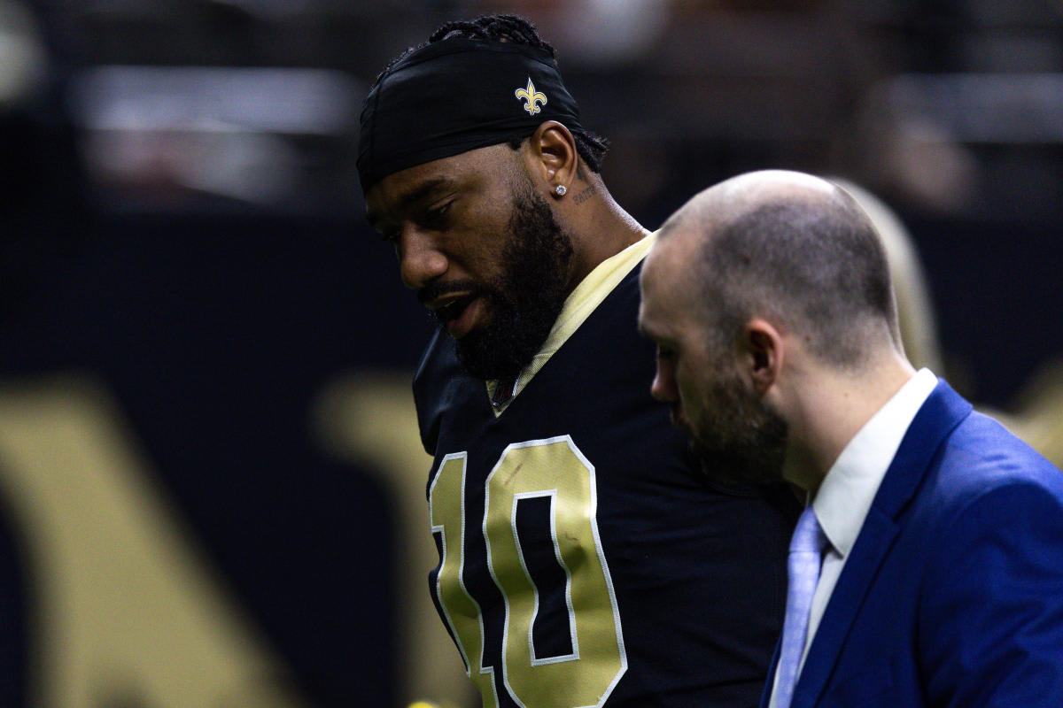 Saints Send Veteran Wide Receiver to Injured Reserve