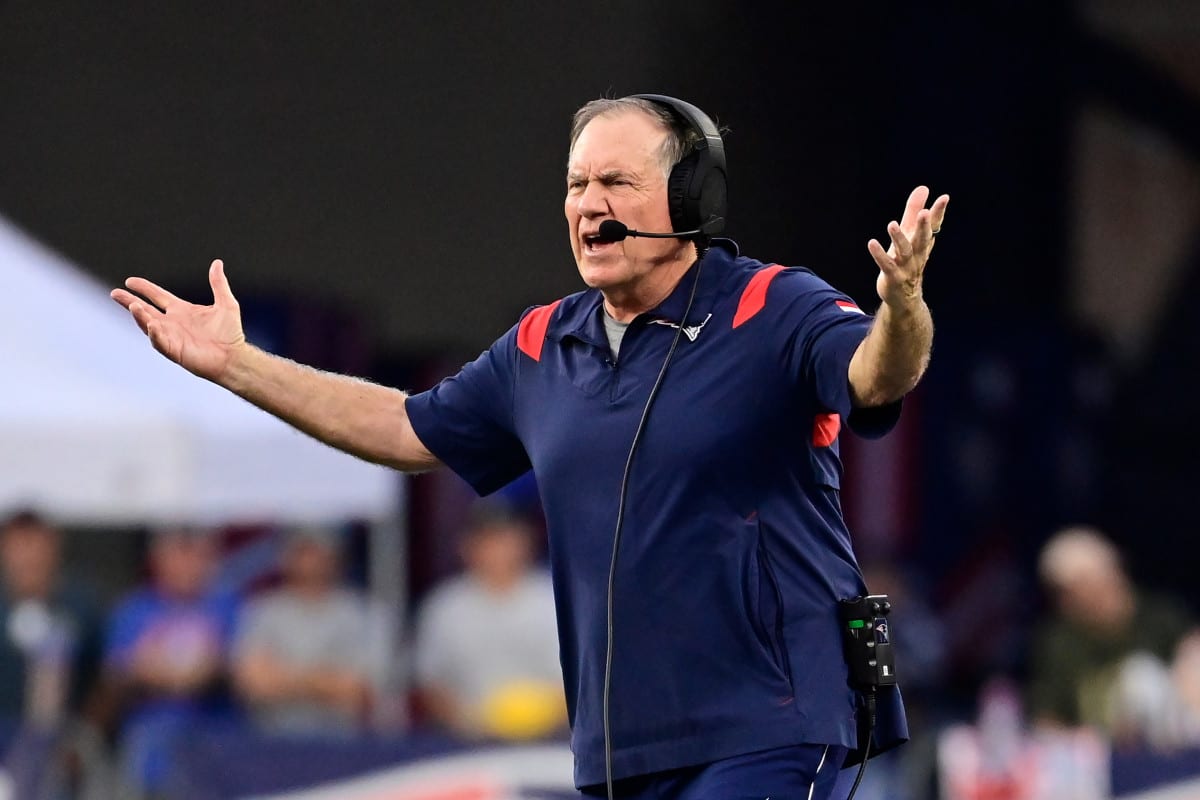 Bill Belichick got furious at reporters for asking about Mac Jones