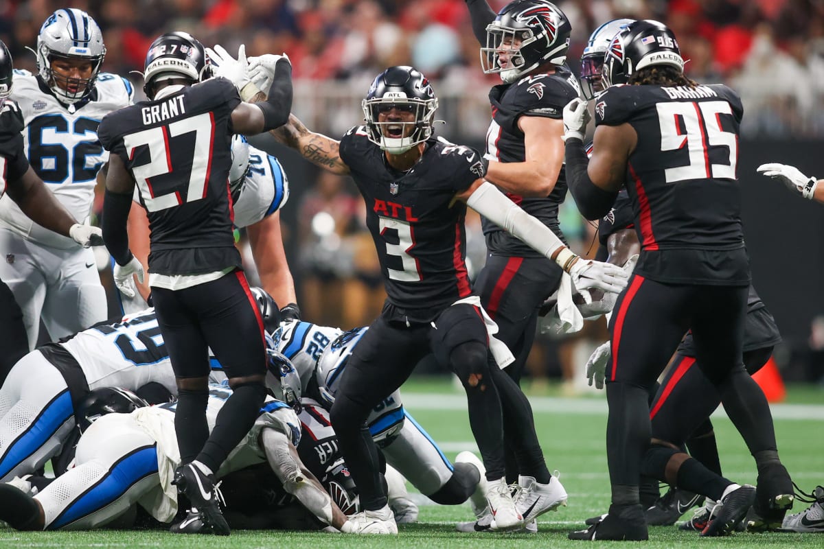 Falcons Defense Looks Strong vs. Panthers' Bryce Young, Arena