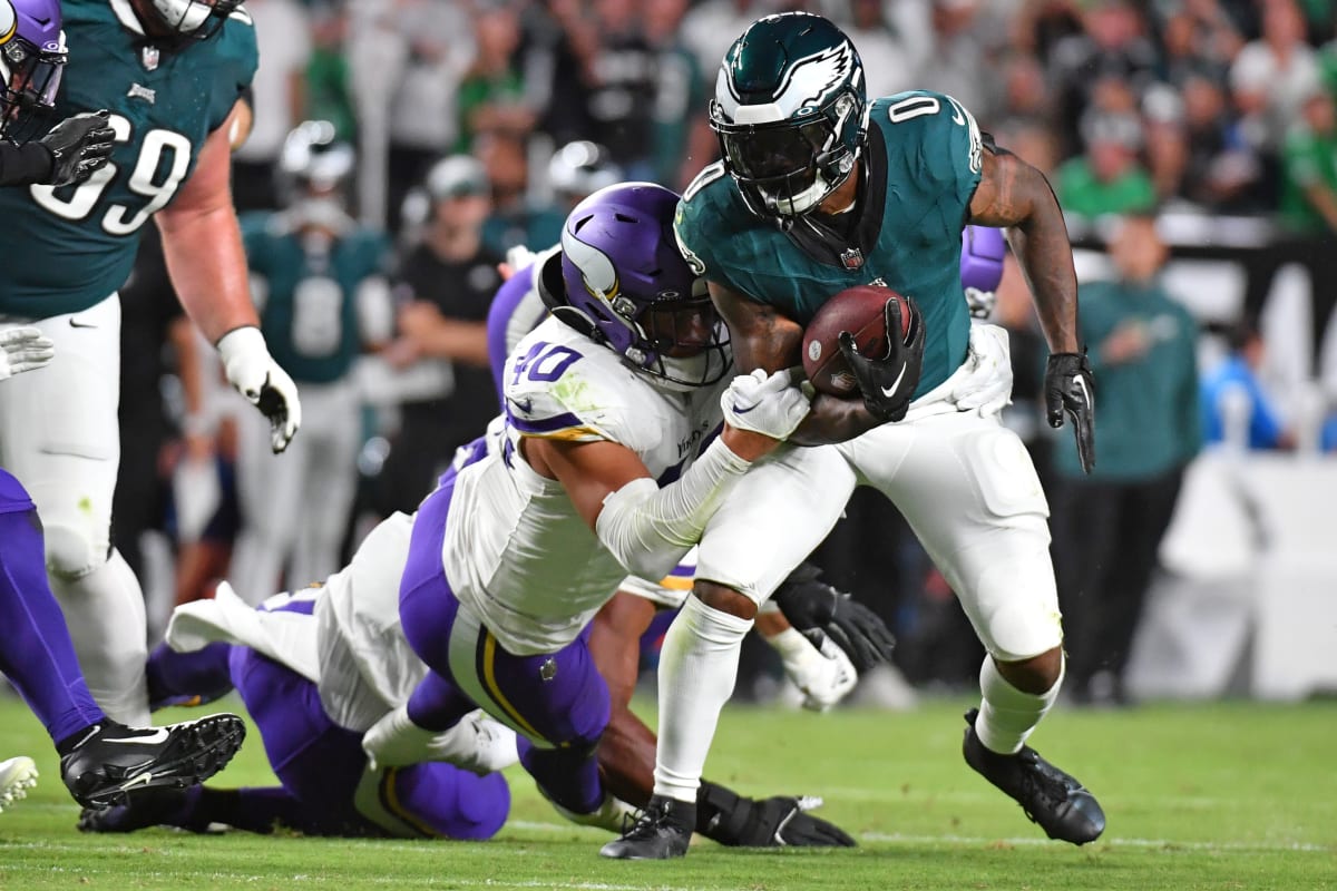 Eagles-Vikings: D'Andre Swift dominates and the defense is opportunistic in  the Birds' 34-28 win