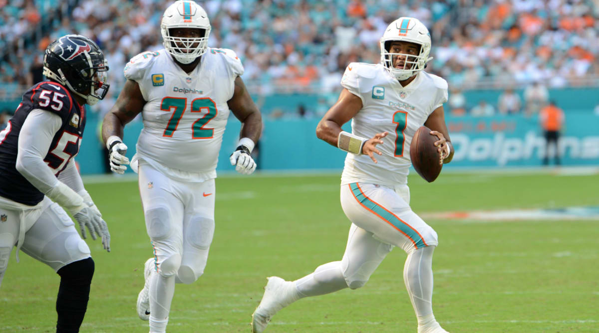 Tua and his number with the Dolphins - Sports Illustrated Miami