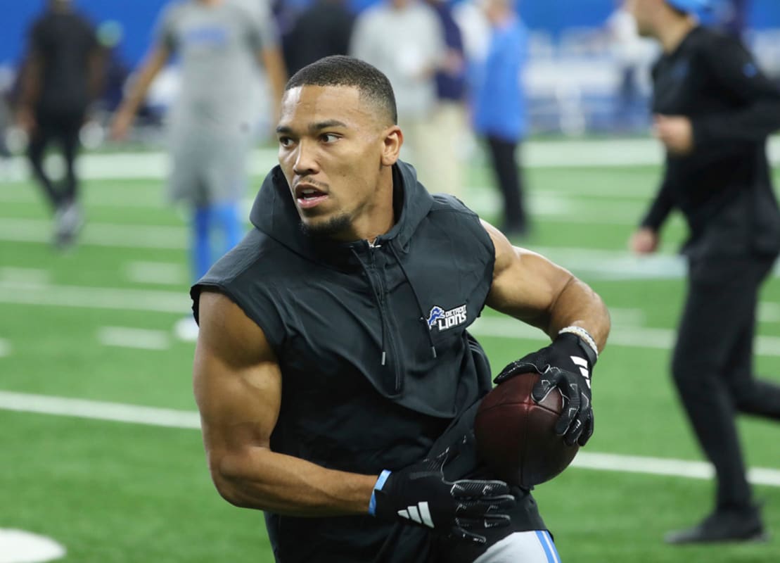 Wide receiver Josh Reynolds focusing on health during Detroit Lions  training camp - CBS Detroit