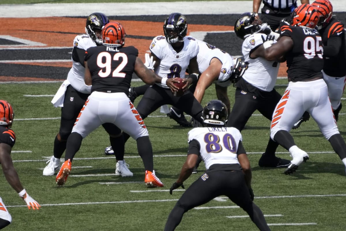 Lamar Jackson shines in Ravens' win over Browns