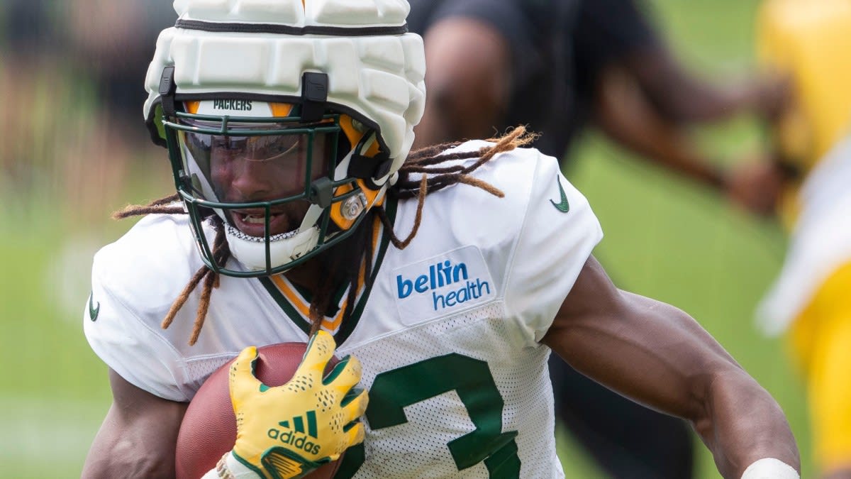 Aaron Jones returns to Packers practice, Christian Watson absent