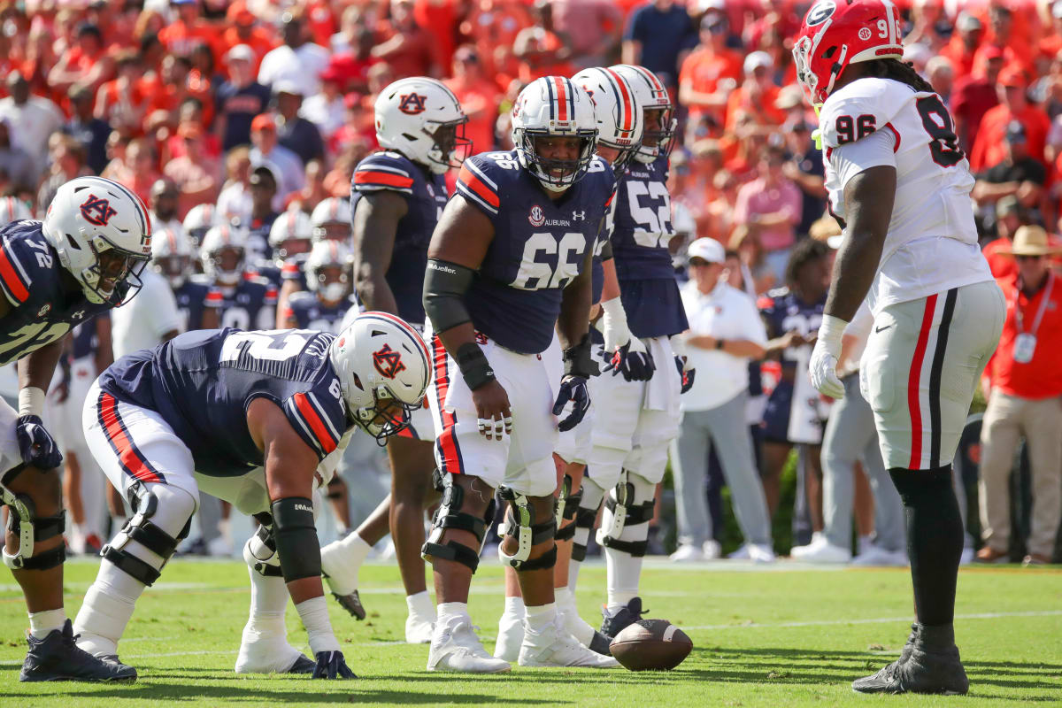 Auburn's rush yards before contact numbers are some of the best in the