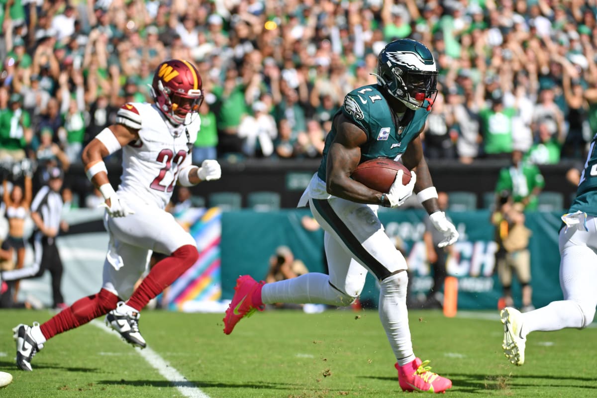 Philadelphia Eagles defeat Washington Commanders in overtime with