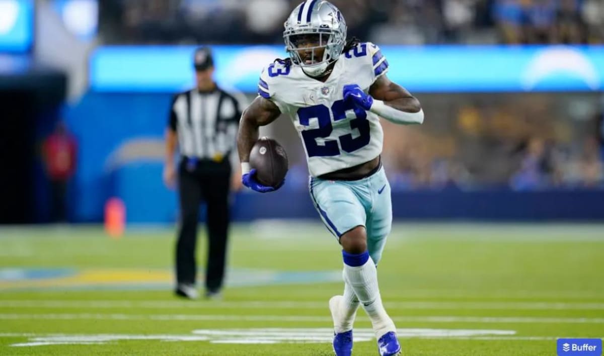 Cowboys running back Rico Dowdle to undergo MRI