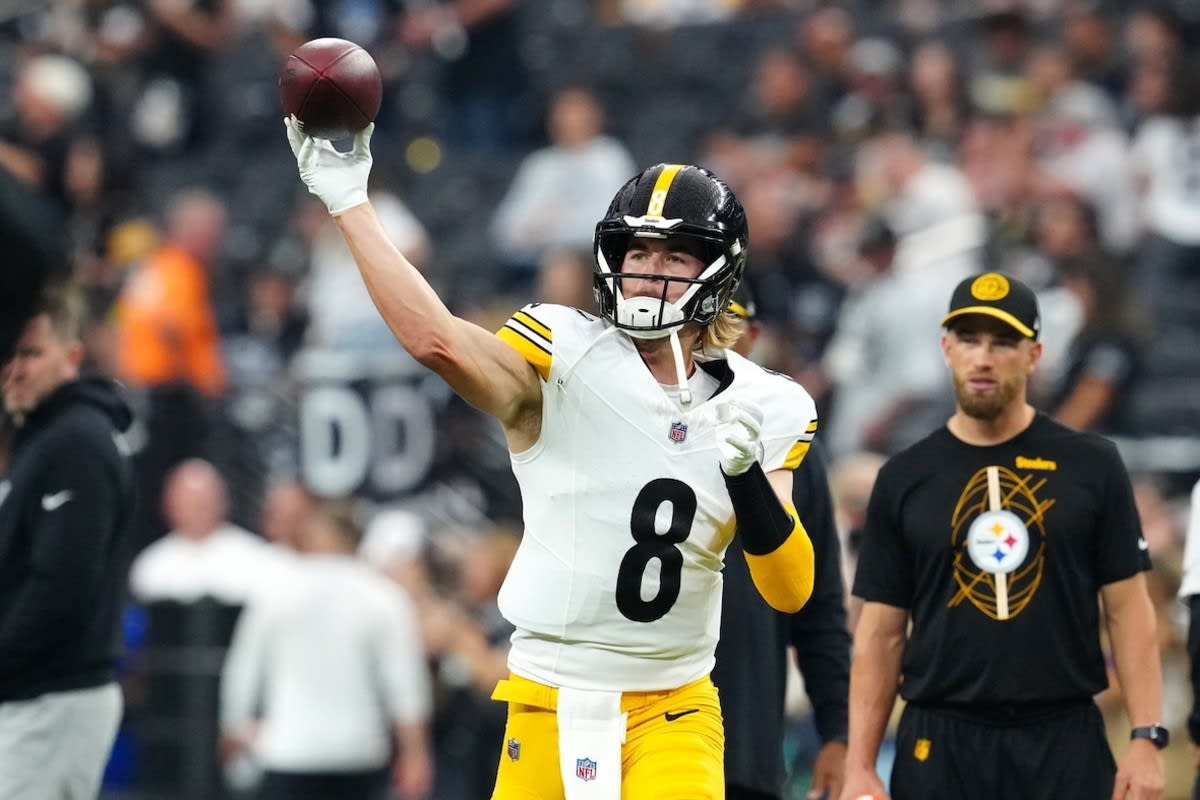 Kenny Pickett Makes Steelers Debut, But Not Named Starting Quarterback