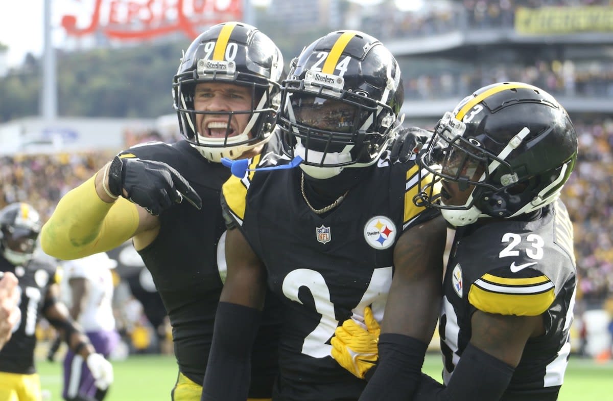 George Pickens makes incredible catch over Steelers rookie Joey Porter Jr.