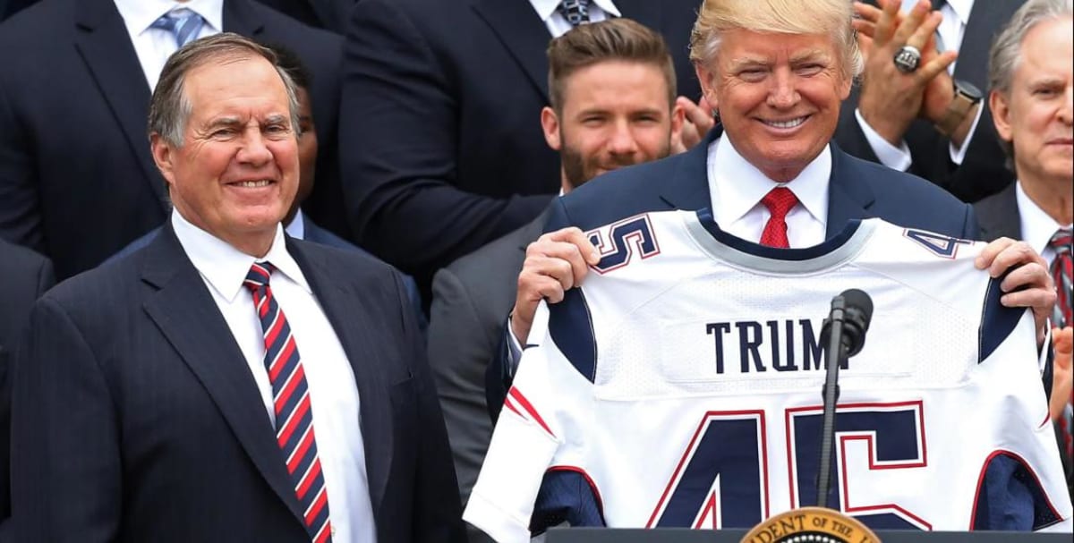 Bill Belichick and Tom Brady for President New England 