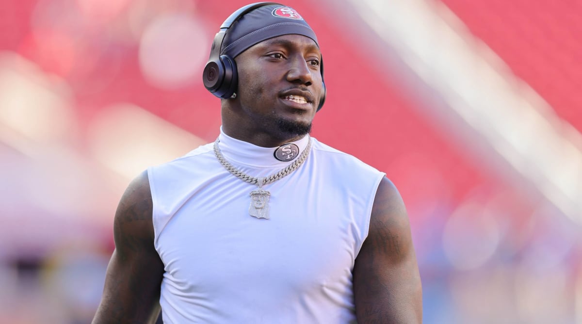 Deebo Samuel responds to questions about playing running back