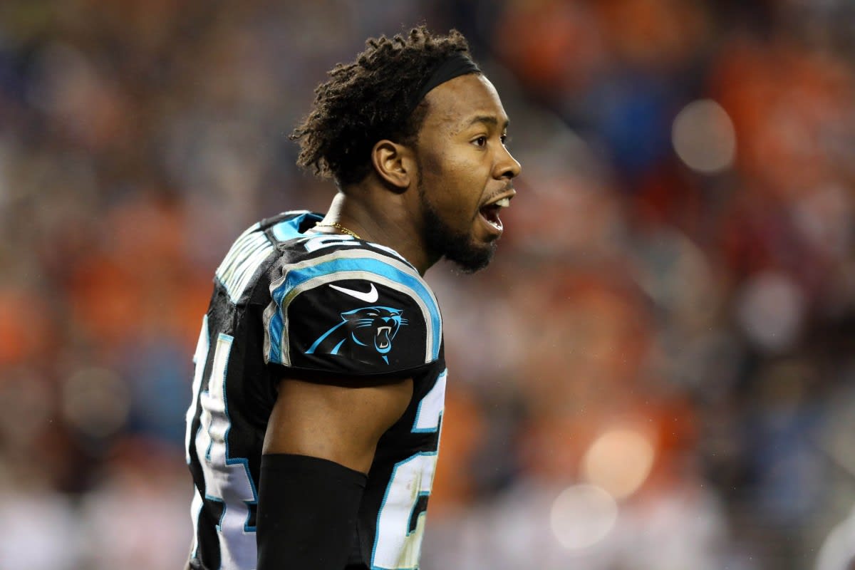 Josh Norman was working at his coffee shop before returning to Panthers