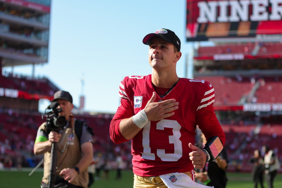 The San Francisco 49ers emotional support puppy is their cutest MVP