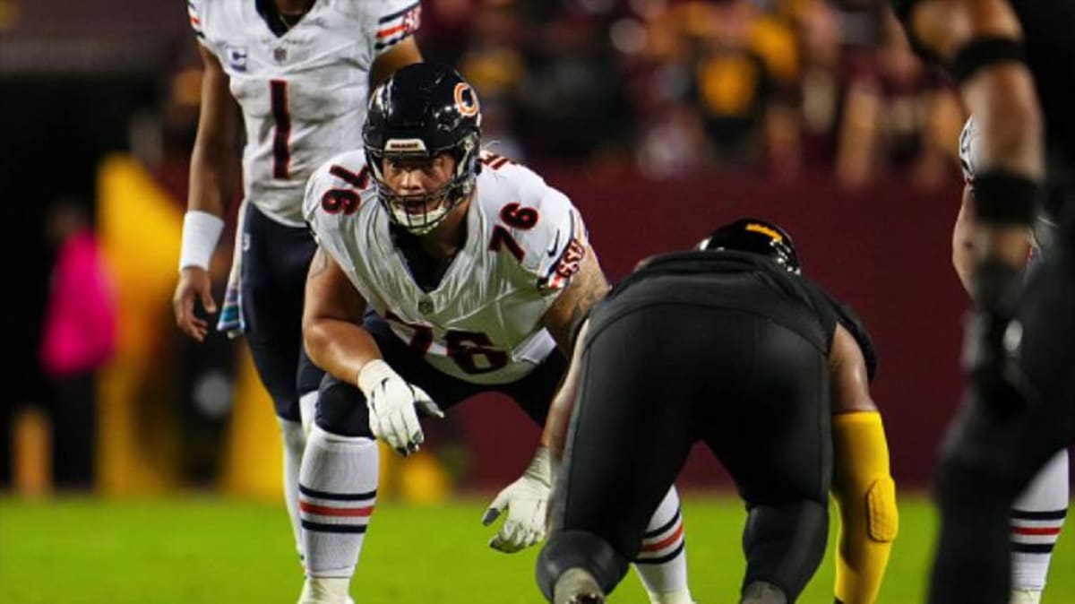 Still no sign of OT Teven Jenkins as Bears' offensive line moves