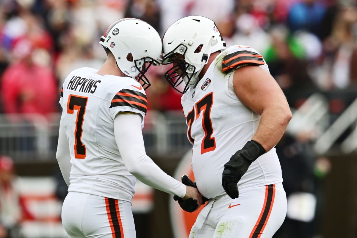 Browns Kicker Dustin Hopkins Named Special Teams Player Of The Week