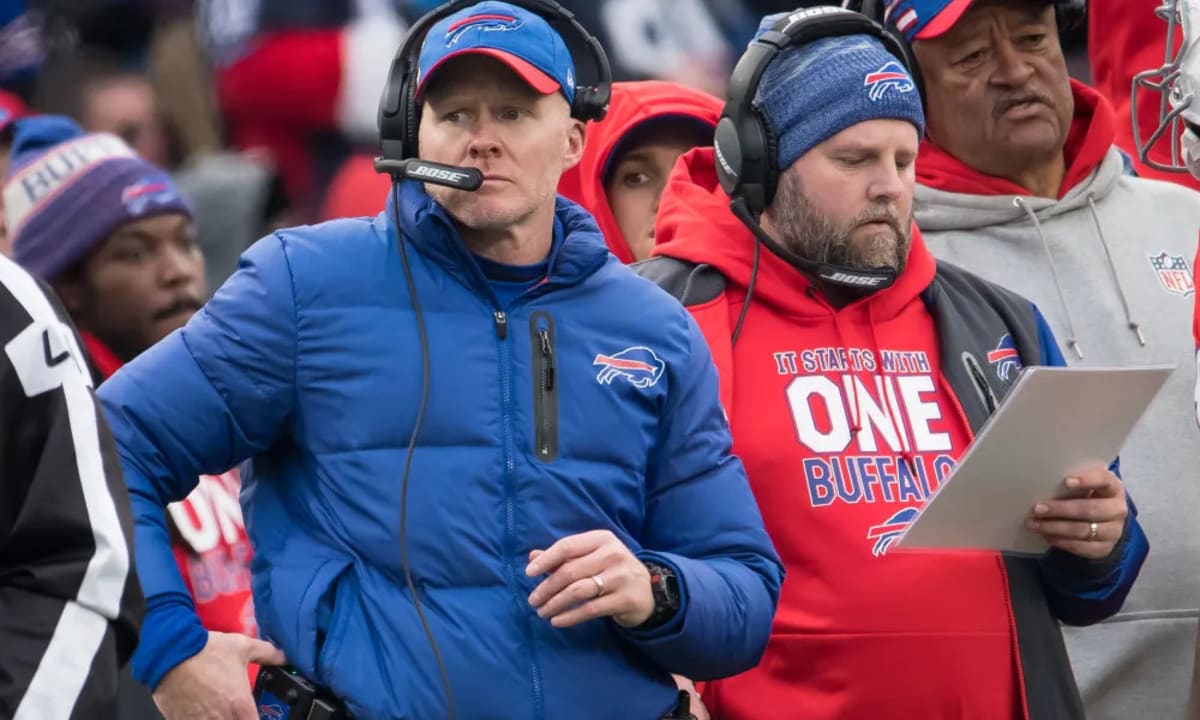 Buffalo Bills Coach Sean McDermott And New York Giants Coach Brian ...