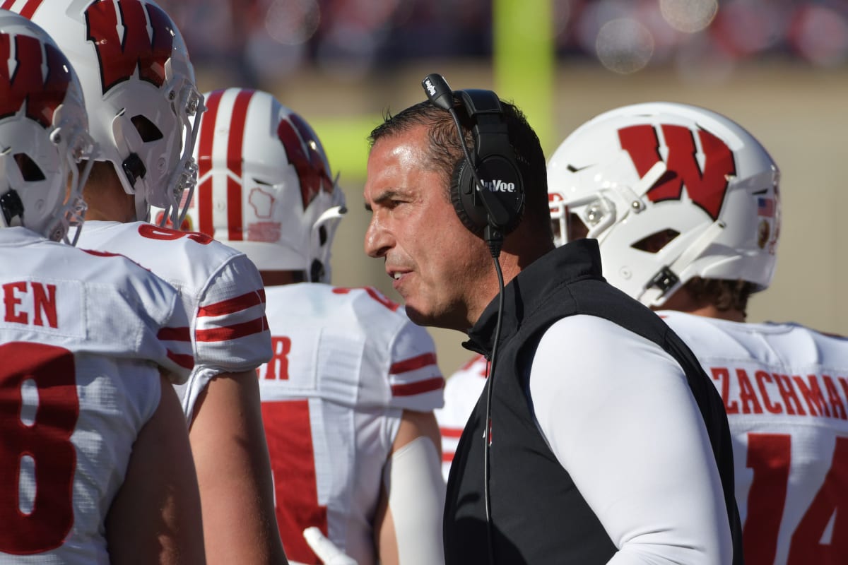 Wisconsin Badgers Head Coach Luke Fickell Confident In Challenging No ...