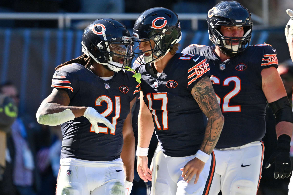 What does GSH mean on the Chicago Bears uniform?