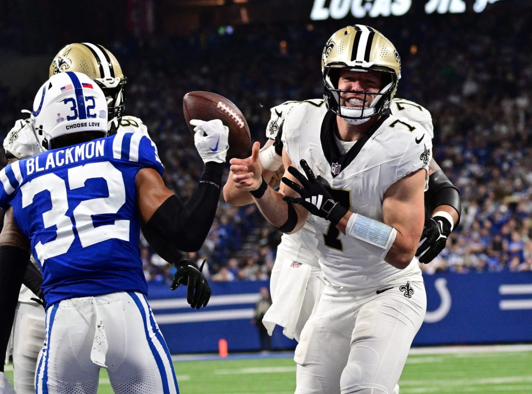 Game Balls From Saints Much-Needed Win at Colts