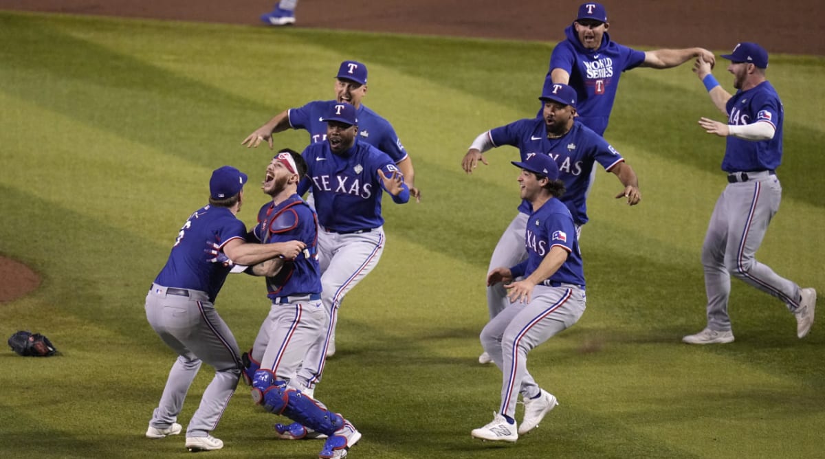 Sports World Reacts to Rangers Winning First World Series in