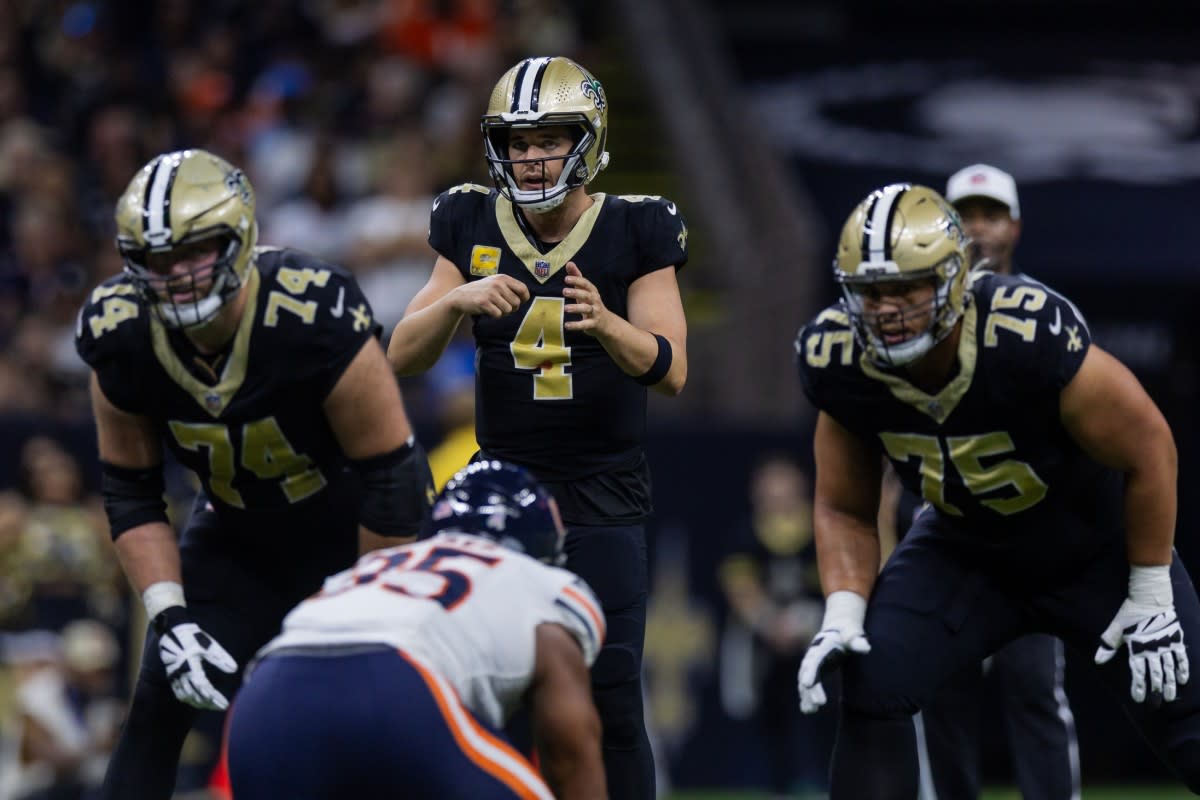 Saints Offensive Line Showing Improvement