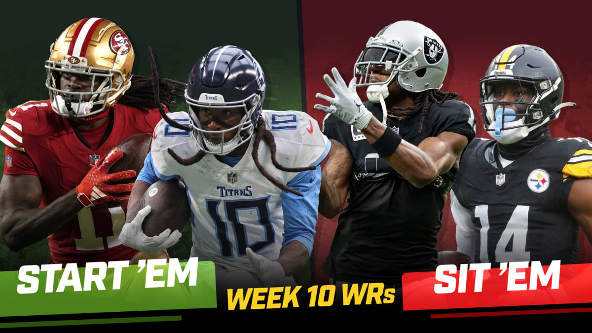 Week 10 Start ’Em, Sit ’Em Wide Receivers