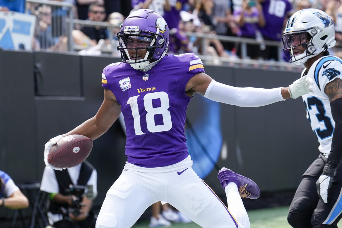 Vikings elevate WR and RB from practice squad for Bengals game