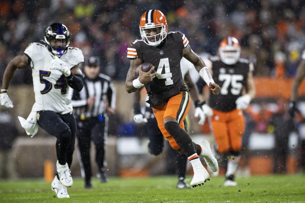 Browns' QB Deshaun Watson In Attendance For Wild Card Matchup With ...