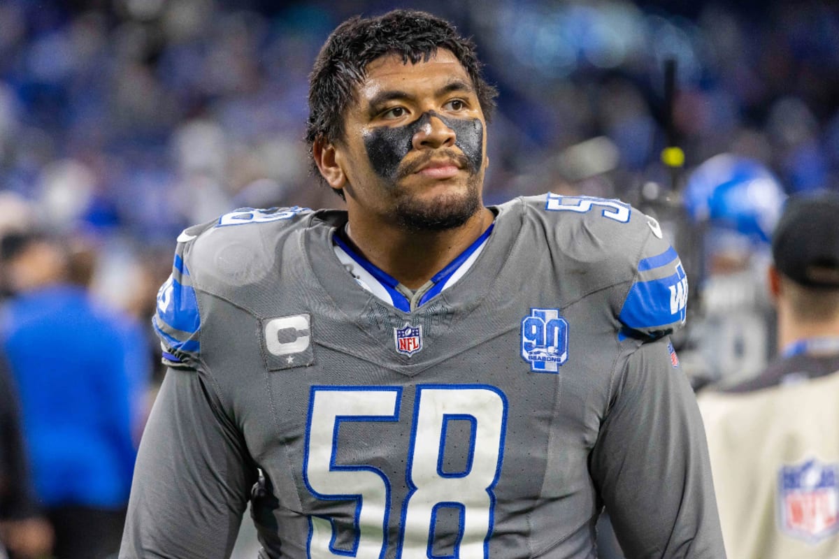 Detroit Lions Penei Sewell Highest PFF-Graded Right Tackle in NFL