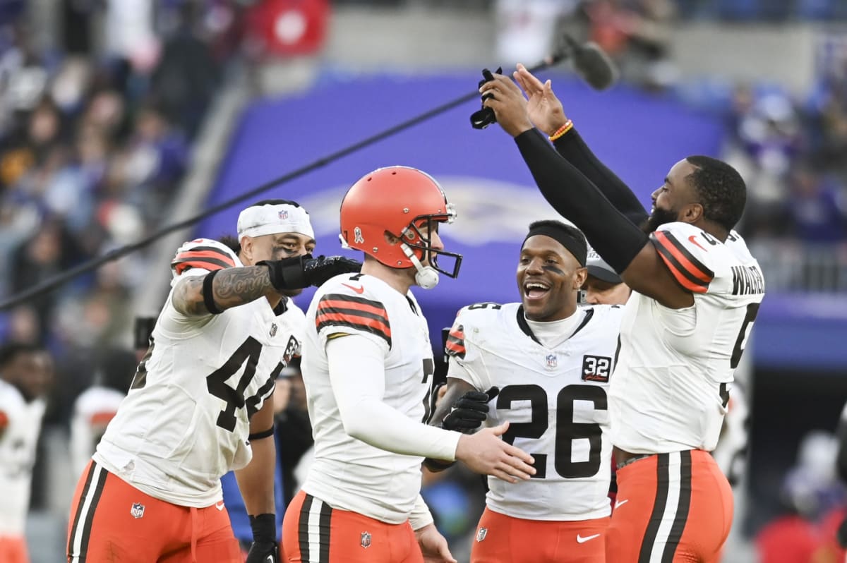 Cleveland Browns Defeat Baltimore Ravens 33-31 In Statement Win - BVM ...