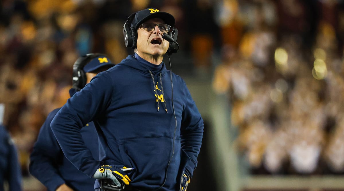 Jim Harbaugh Says Michigan Should Be ‘America’s Team’ Amid Sign-Stealing Scandal