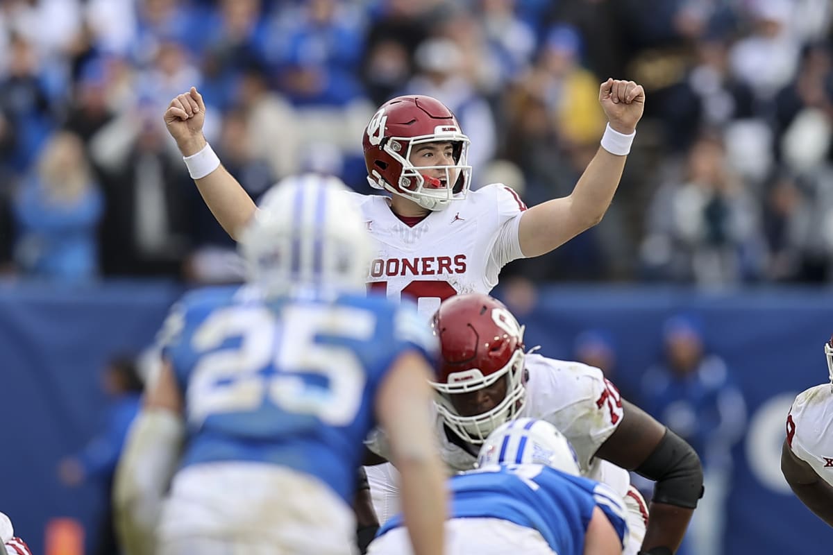 Jackson Arnold Leads Oklahoma To Victory Over BYU With Impressive ...