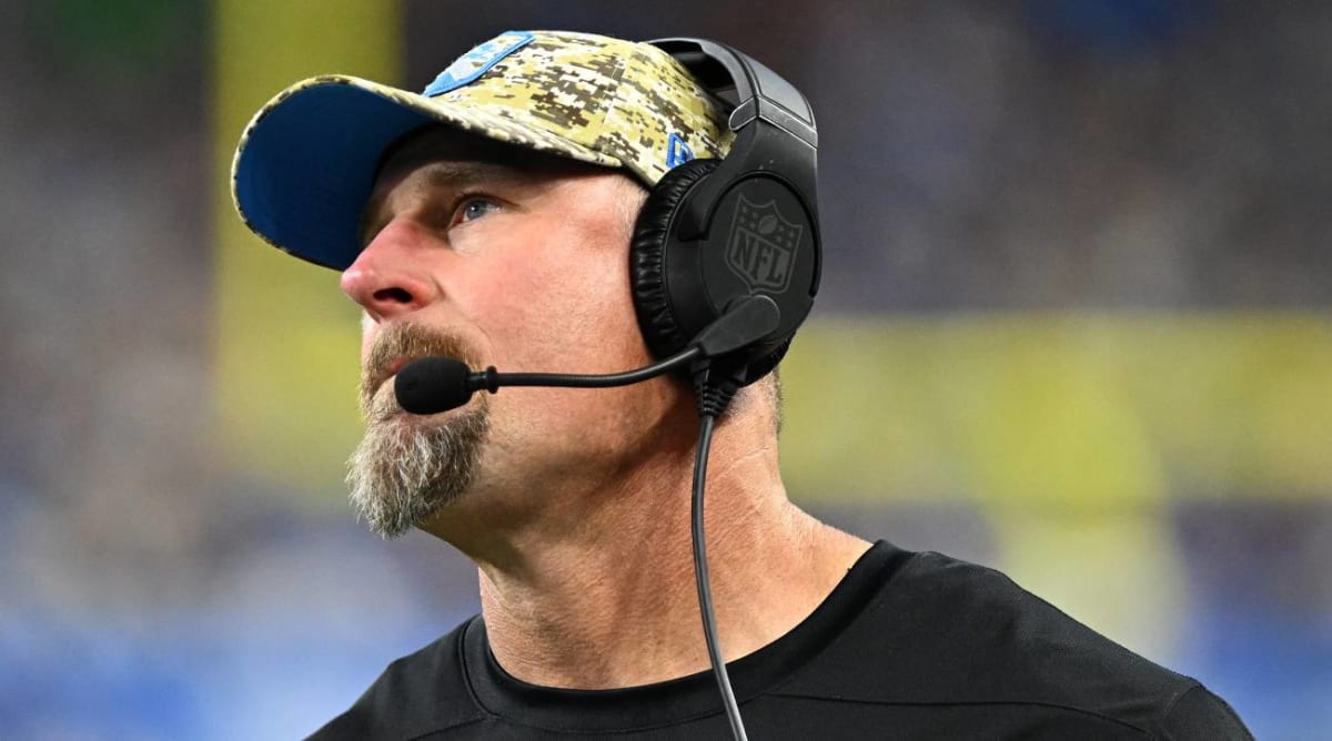 A Fired Up Dan Campbell Gave the Best Postgame Speech After Lions Rallied to Beat Bears