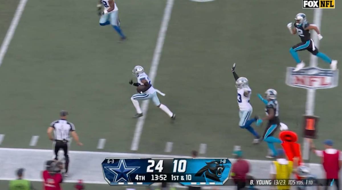 Dallas Cowboys CB Daron Bland Ties Wild NFL Record With Yet Another Pick-Six