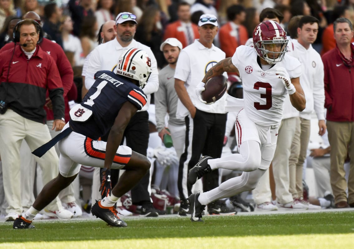 Alabama's 27-20 Iron Bowl Victory As Jalen Milroe Seals The Win With 