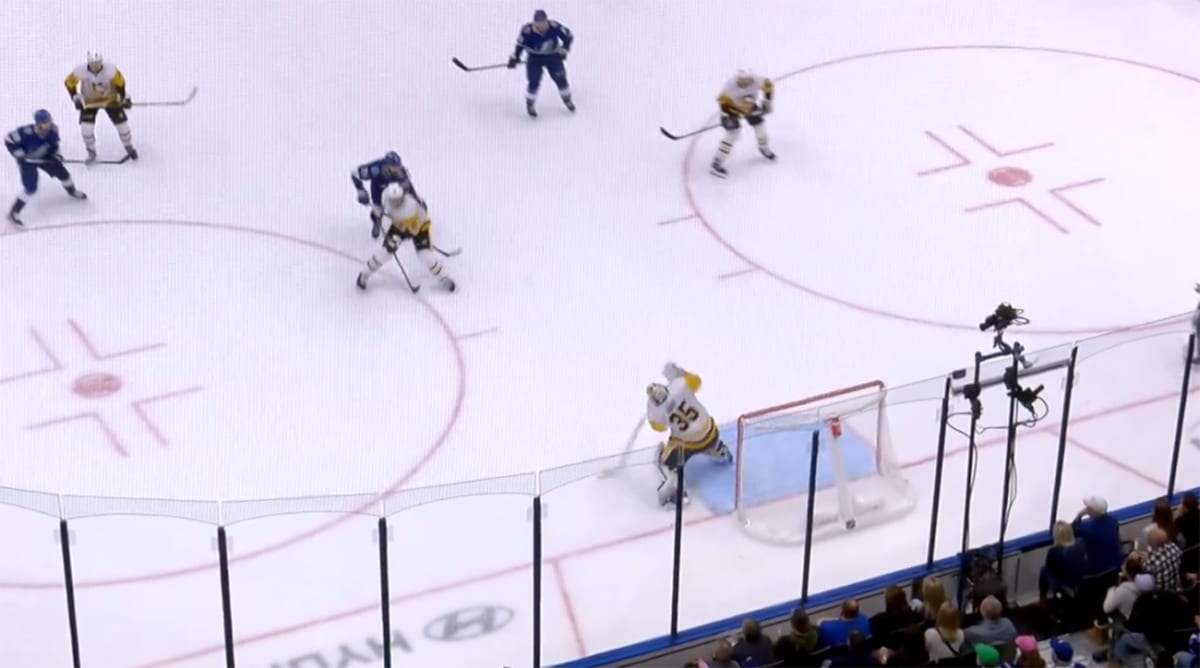 Penguins’ Tristan Jarry Scores Historic Goalie Goal Against Lightning