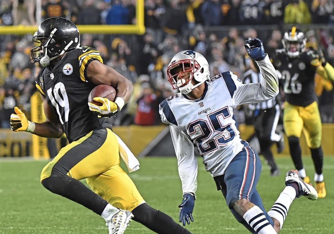 Patriots' JuJu Smith-Schuster makes big plays, gets win in his 1st game  against Steelers