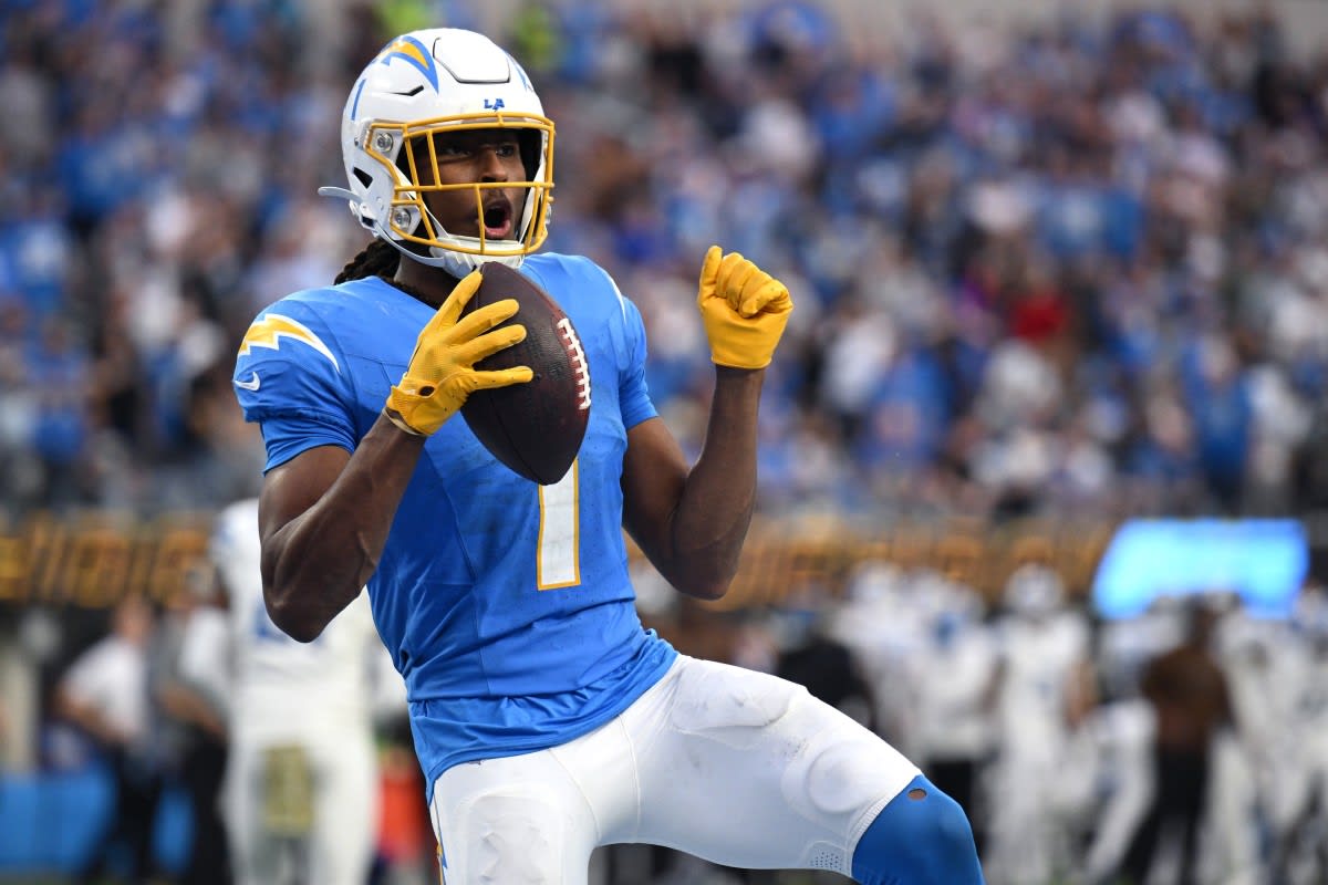 Watch: Chargers WR Quentin Johnston reacts to 'Madden NFL 24' rating -  Yahoo Sports