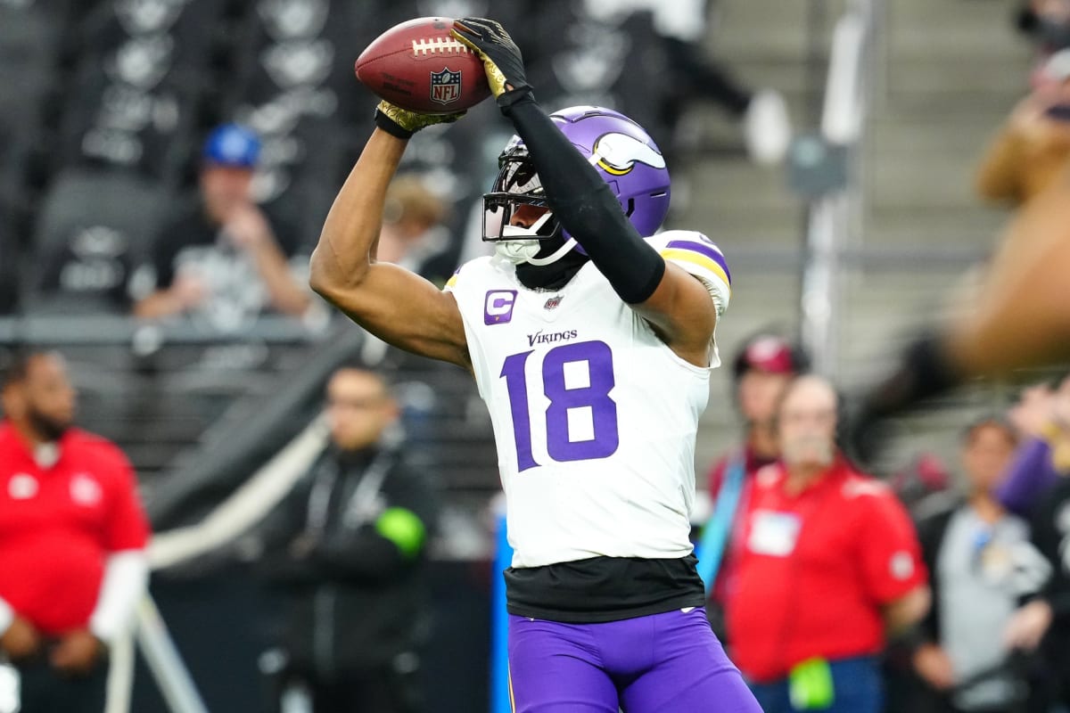 Vikings elevate WR and RB from practice squad for Bengals game