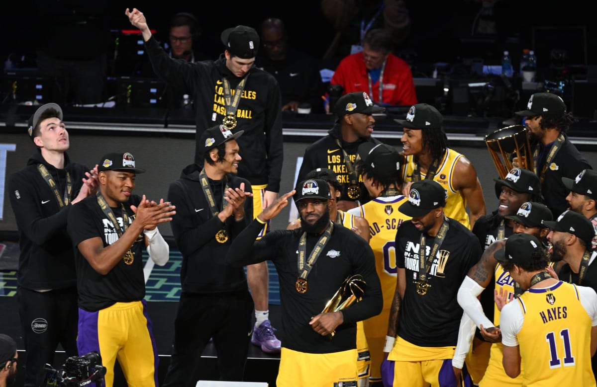 Lakers News: LA To Celebrate In-Season Tournament Win Tonight Vs Knicks