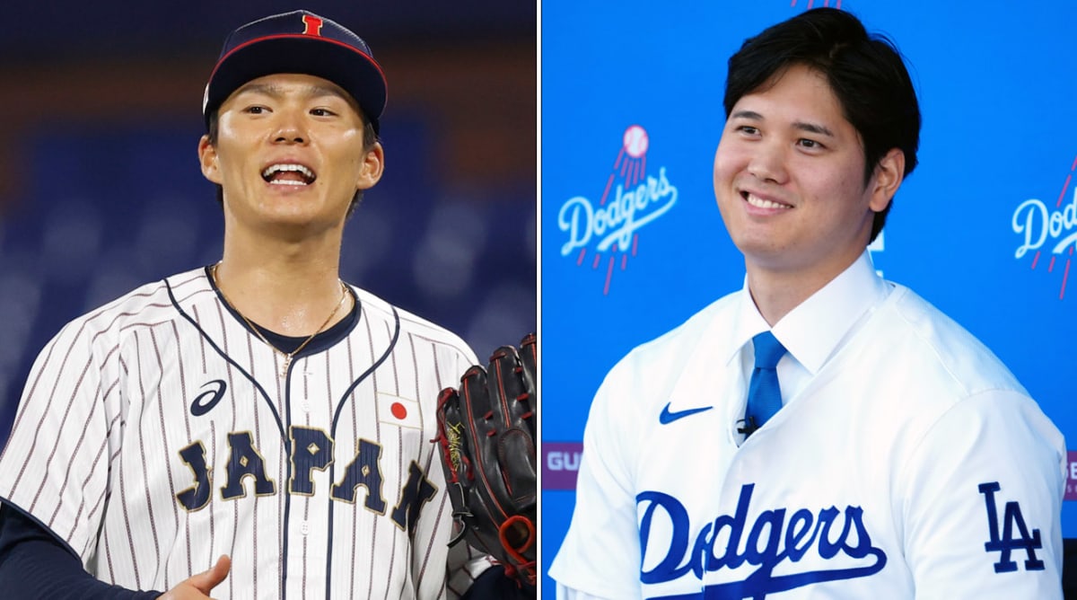 Yoshinobu Yamamoto says Shohei Ohtani helped sell him on Dodgers